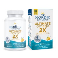 Nordic Naturals挪威小鱼终极Omega成人双倍浓缩鱼油60颗